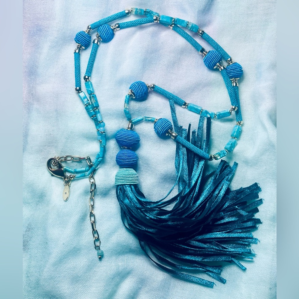Vintage Chicos statement Blue